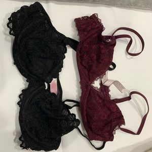 Victoria Secret/Pink lace bras